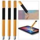 thumbnail image 3 of Lápiz Pantalla Táctil Capacitivo Precisión 2 en 1 5 Piezas para IPhone IPad (dorado), 3 of 6