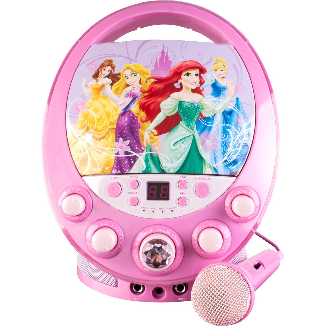 Kids Princess Disco Party CD+G Karaoke w Light
