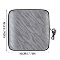 thumbnail image 4 of Portable USB Car Seat Warmer Cushion Compact 5V Heated Pad for Vehicle Comfort and Warmth During Cold Drives, 4 of 6