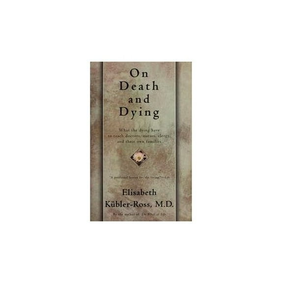 Pre-Owned On Death and Dying Paperback Elisabeth Kubler-Ross