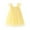 b-Yellow, variant on PINQI Baby Girl Tutu Dress Toddler Girls Sleeveless Snowflake Paillette Princess Dress Dance Princess Dresses Summer Cute Clothes(a-Blue,2-3 Years)