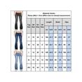 thumbnail image 2 of JustVH Women Washed Jeans Skinny Full-length Low Waist Slash Pockets Denim Pants, 2 of 6