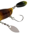 thumbnail image 3 of Señuelos de pesca con ojos 3D Micro Crankbaits flotantes cebos duros Minnow amarillo, 3 of 3