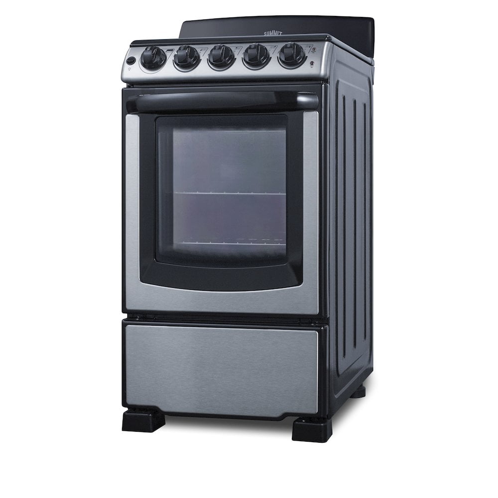 Summit Appliance PROEL20SS 20 in. Wide Electric Coil Range