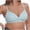 Light Blue, variant on Jacenvly New Sports Bras for Women Solid Color Full Cup Ultra-Thin Ice Silk Seamless Large Chest Gathering Breathable Underwear Daily Bra Lightweight Bras for Women No Underwire