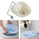 thumbnail image 4 of Asiento de inodoro para baño de asiento con vapor vaginal, tratamiento anal para personas mayores Beige, 4 of 8