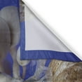 thumbnail image 3 of Ambesonne Agriculture Kitchen Curtains, Phoenix Mushroom Print, 55"x39", Dark Blue Cocoa and Dusk, 3 of 3