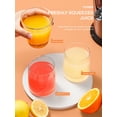 thumbnail image 4 of Electric Citrus Juicer, Orange Juicer Machine with 2 Size Cones, Stainless Steel Citrus Press Juicer for Orange Lemon, 4 of 10