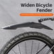 thumbnail image 5 of Guardabarros de bicicleta de liberación rápida de 26 a 29 pulgadas, universales y ajustables, 5 of 8