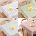 thumbnail image 4 of Ludlz Plaid Pattern Kitchen Table Cover Waterproof Heat Resistant Tablecloth Decor, 4 of 8