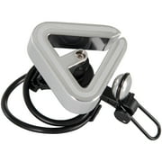 Huffy Modern Ring Bell, Fits Handlebars 22.2-31.8 mm, Easy to Attach, Silver, Unisex