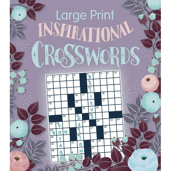 Large Print Inspirational Crosswords (Paperback)