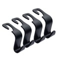 thumbnail image 5 of Ganchos para coche, ganchos para el asiento trasero, ganchos para bolsos, colgadores para coche, organizador universal para reposacabezas (juego de 4), 5 of 5