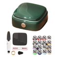 thumbnail image 1 of Hyasfey 1 Set Magnetic Sewing Box with 20 Needles 16 Thread Scissors Tape Thimble Needle Threader Portable Travel Sewing Tools Kit Sewing Crafts Enthusiast Gift, 1 of 8