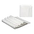 thumbnail image 3 of Occasions Wedding Party Linen Feel White Dinner Paper Napkins (120, Square Fold), 3 of 4
