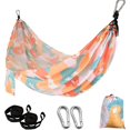 thumbnail image 1 of Lightweight Outdoor Travel Hammocks, Large Size Portable Nylon Hammock with 2 Tree Straps, 1 of 5