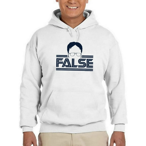 Dwight Schrute, False Hoodie Men The Office, Male Large