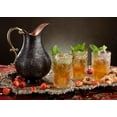 thumbnail image 6 of Burns Glass Hand Painted Real Gold Rim, Floral Iced Tea Glass 12.75 oz Highball Beverage Style (Set of 4), 6 of 8