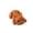 A003- Brown, variant on Squeeze Stress Toys, White Squeeze Dog, Soft Silicone Stretchy Squeeze Toys, Relaxation Toys for Adults, Cute 4X2X1.5 in Relaxation Toys Suitable for Teens, Office Desk Display