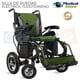 thumbnail image 1 of Silla De Ruedas Eléctrica Ligera Aluminio Plegable Verde Medical Store SRE118VMS, 1 of 4