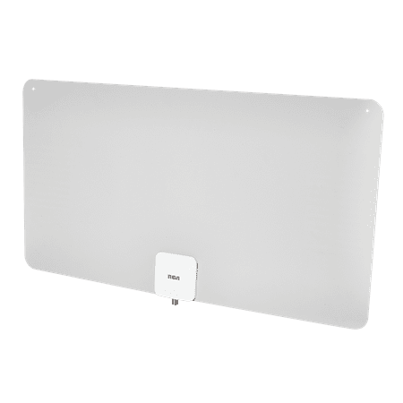 RCA Amplified Extra-Large Indoor Ultra-Thin HDTV Antenna - Multi-Directional with 65-mile Range