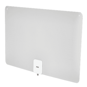 RCA Amplified Extra-Large Indoor Ultra-Thin HDTV Antenna - Multi-Directional with 65-mile Range