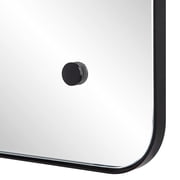 Renwil Aine 36 Tall Rectangular Mirror, Matte Black