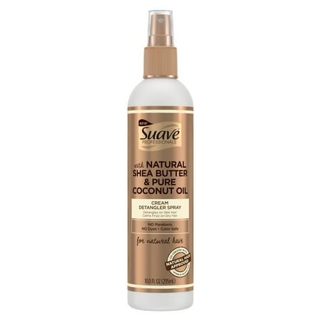 Suave Professional For Natural Hair Cream Detangler Spray 10 Oz