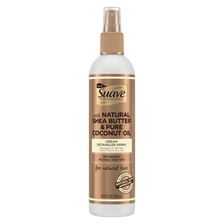 Suave Professional for Natural Hair Cream Detangler Spray 10 (Best Humidity Resistant Hair Products For Natural Hair)