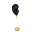 thumbnail image 2 of kurtrusly Earring Display Stand Human Ear Model Organizer Holder Showcase Stud Jewelry Right Ear Black Height: 18cm 1Set, 2 of 6