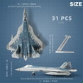 thumbnail image 2 of Maqueta de avión militar SEBINAS Su-57s a escala 1/72, 2 of 6