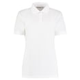 thumbnail image 1 of Kustom Kit- Polo de manga corta Klassic Superwash para mujer (Blanco), 1 of 2