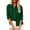 Green, variant on OKBOP Blouses & Button-Down Shirts,Solid Color Button Down Shirts V Neck Loose Blouse Longt Sleeve Casual Work Tunic Tops With Pocket for Women