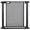 Black, variant on PawHut 29.5"-32.3" Metal Pet Gate, w/ Auto Closing Door, Double Locking