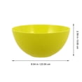 thumbnail image 2 of 10pcs Unbreakable Plastic Bowl Lightweight Soup Bowl Noodle Bowl Tableware, 2 of 6
