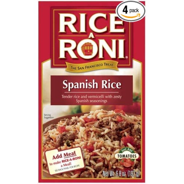 Spanish Rice (Pack of 4) - Walmart.com - Walmart.com