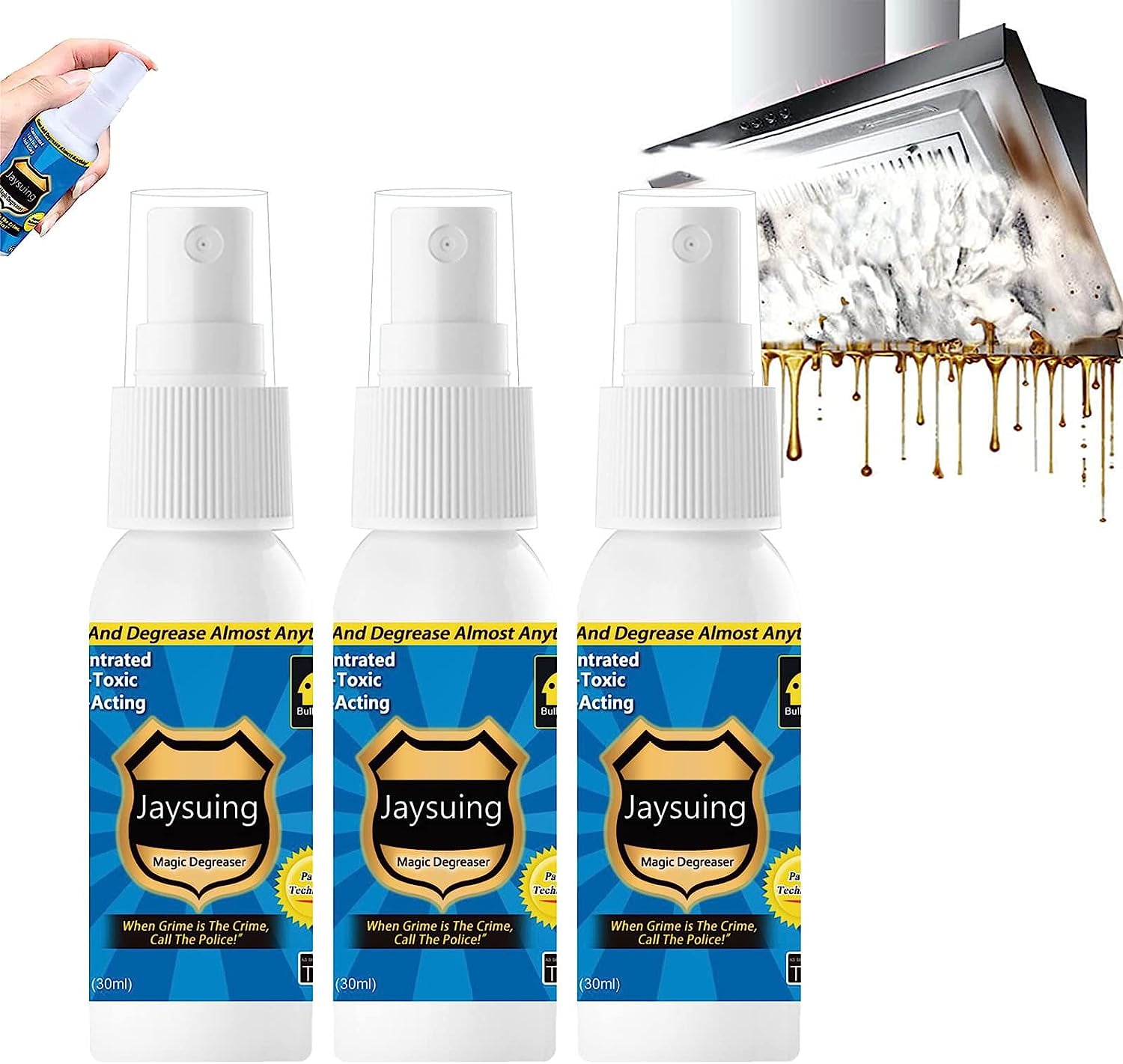Jaysuing Degreaser Cleaner Spray Magic Degreaser Cleaner Spray for Pots