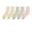 BG33_C, variant on 5 Pairs Women Cute Ruffle Frilly Socks Breathable Summer Thin Solid Color Mesh Crew Socks B One Size