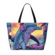 thumbnail image 2 of Disketp Hip-Hop DJ Dolphin Bolsa de Playa de Gran Capacidad, Bolso Impermeable y a Prueba de Arena para Mujer, Ideal para Playa, Piscina y Natación, 2 of 7