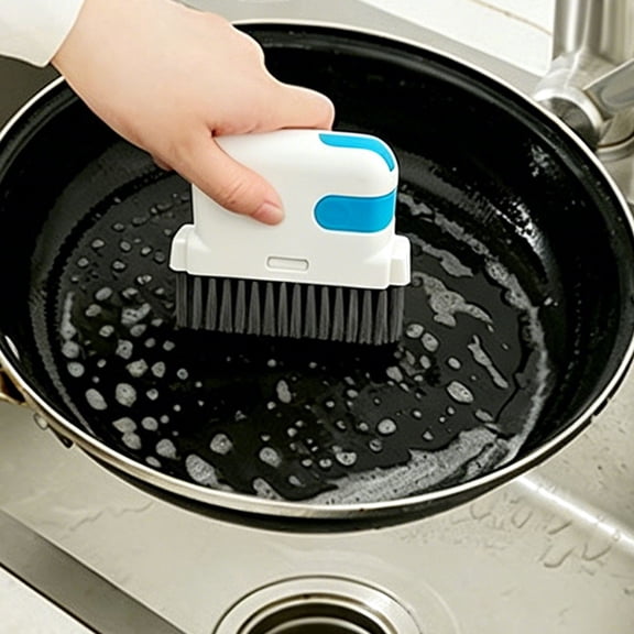 Ybomd,Compact Multifunctional Window Track Cleaning Brush for Sliding Doors and Window Tracks, Effectively Removing Dirt From Narrow Grooves.
