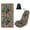 Tropical Leaf Leopard Print, variant on KUIFORTI Turtle Sea Car Seat Towel Covers with Storage Bag Sweatproof Easy to Install Automotive Seat Covers Non Slip for Gym Outdoor Sport, Picnic, Beach, Pet Dog Travel