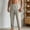 Khaki, variant on Mens Joggers Pants Quick Dry Athletic Workout Running Track Gym Pants High Waist Drawstring Sports Pants with Pocket