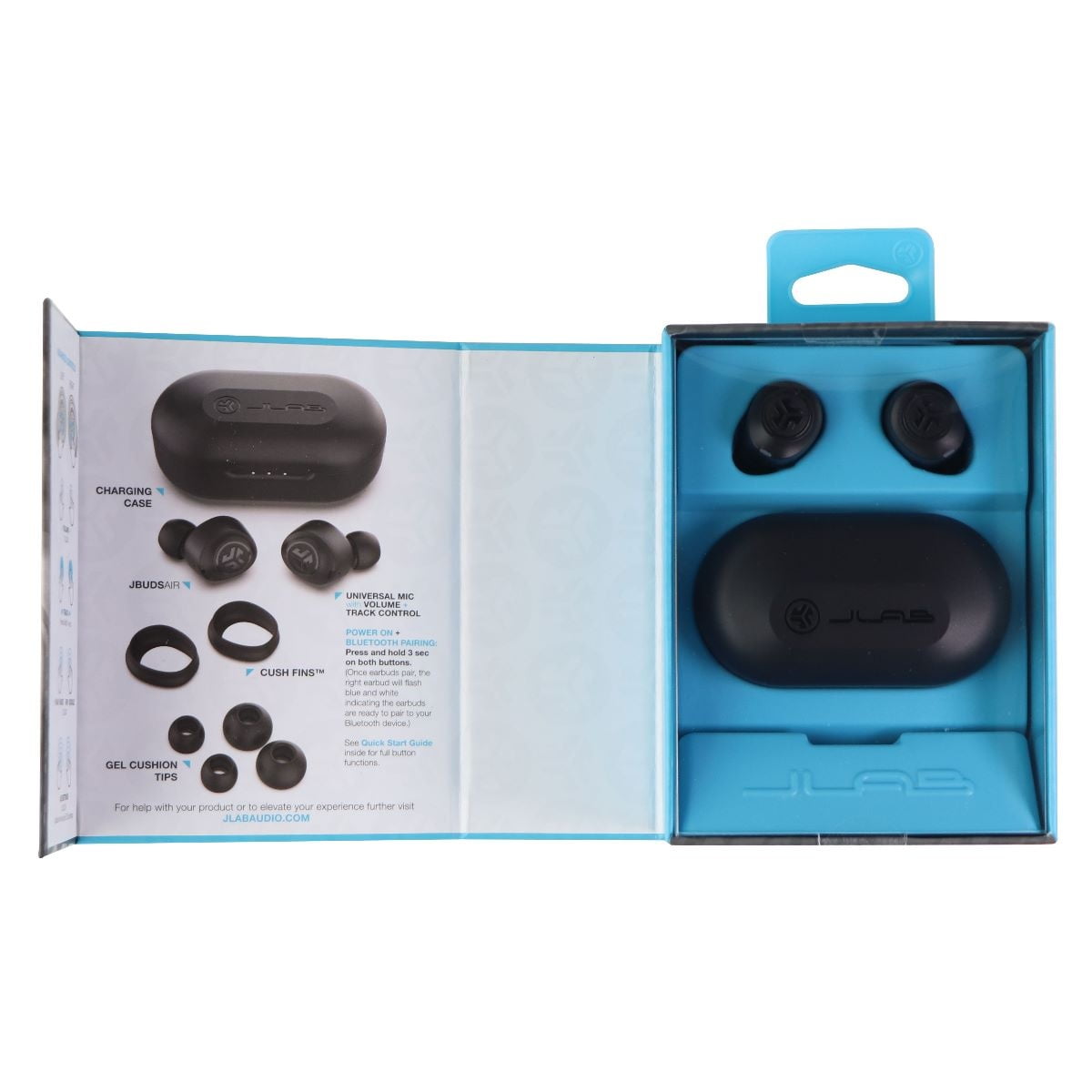 JLab Audio JBuds Air True Wireless Earbuds (Black) Walmart Canada