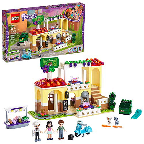 LEGO Friends Heartlake City Restaurant 41379 Restaurant Playset with Mini  Dolls and Toy Scooter for Pretend Play, Cool Building Kit includes Toy 