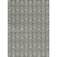 thumbnail image 4 of Milliken Imagine Area Rug CRAFTED Crafted Graphite Hooks Diamonds 5' 4" x 7' 8" Rectangle, 4 of 7