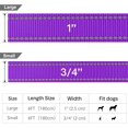 thumbnail image 4 of LAICAIW 6FT Reflective Dog Leash with Soft Padded Handle for Training,Walking Lead for Large & Medium Dog,1 Inch Wide,Purple, 4 of 6