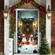 thumbnail image 5 of Christmas Door Curtain Santa Claus Polyester Fabric Decorative Cover for Holiday Party Wall and Door Hanging Festival Home Decor, 5 of 6