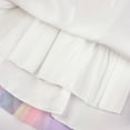 thumbnail image 7 of Uhnice Little Girl's Sequin Sleeveless Mesh Rainbow Dress for Wedding Party (White, 3-4/110), 7 of 7