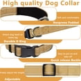 thumbnail image 2 of Minzimin Reflective Dog Collar, Soft Neoprene Padded Pet Collar for Small, Medium, Large Dogs, Adjustable Puppy Collars with Quick Release Buckle, Safe Breathable Nylon Dog Collars for Puppies, 2 of 7