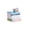 #A02-Sky Blue, variant on Pink Transparent Pop Up Sticky Note Dispenser, Cute Cartoon Animal Memo Pad Holder with Residue Free Notes, Kawaii Desk Organizer for Office School Home Stationery Accessories